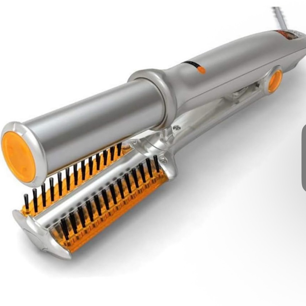 Silver and Orange Men's Grooming Tool